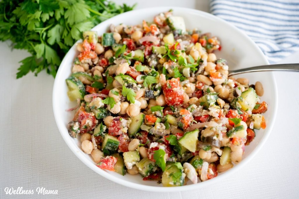 Mediterranean Bean Salad